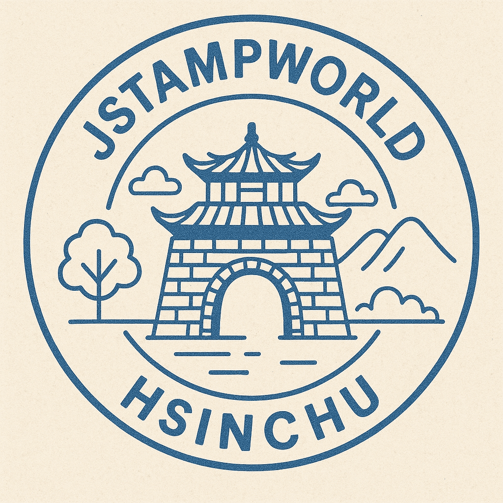 新竹市景點集章(Taiwan spot stamp) - 跟著JJ集章趣