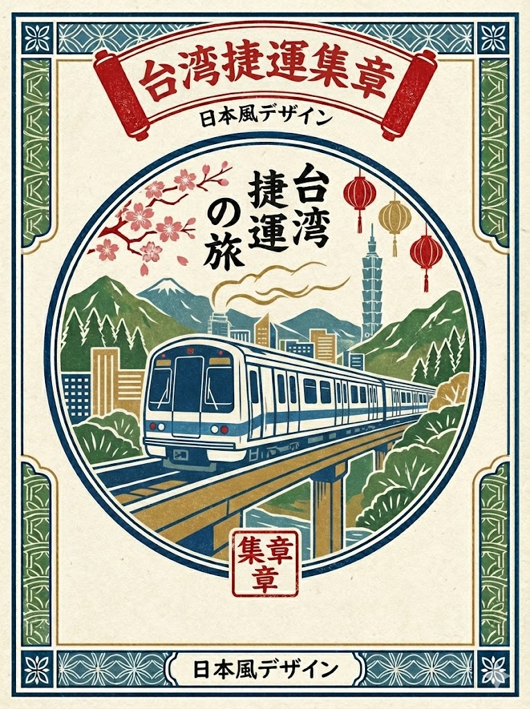 台灣捷運集章