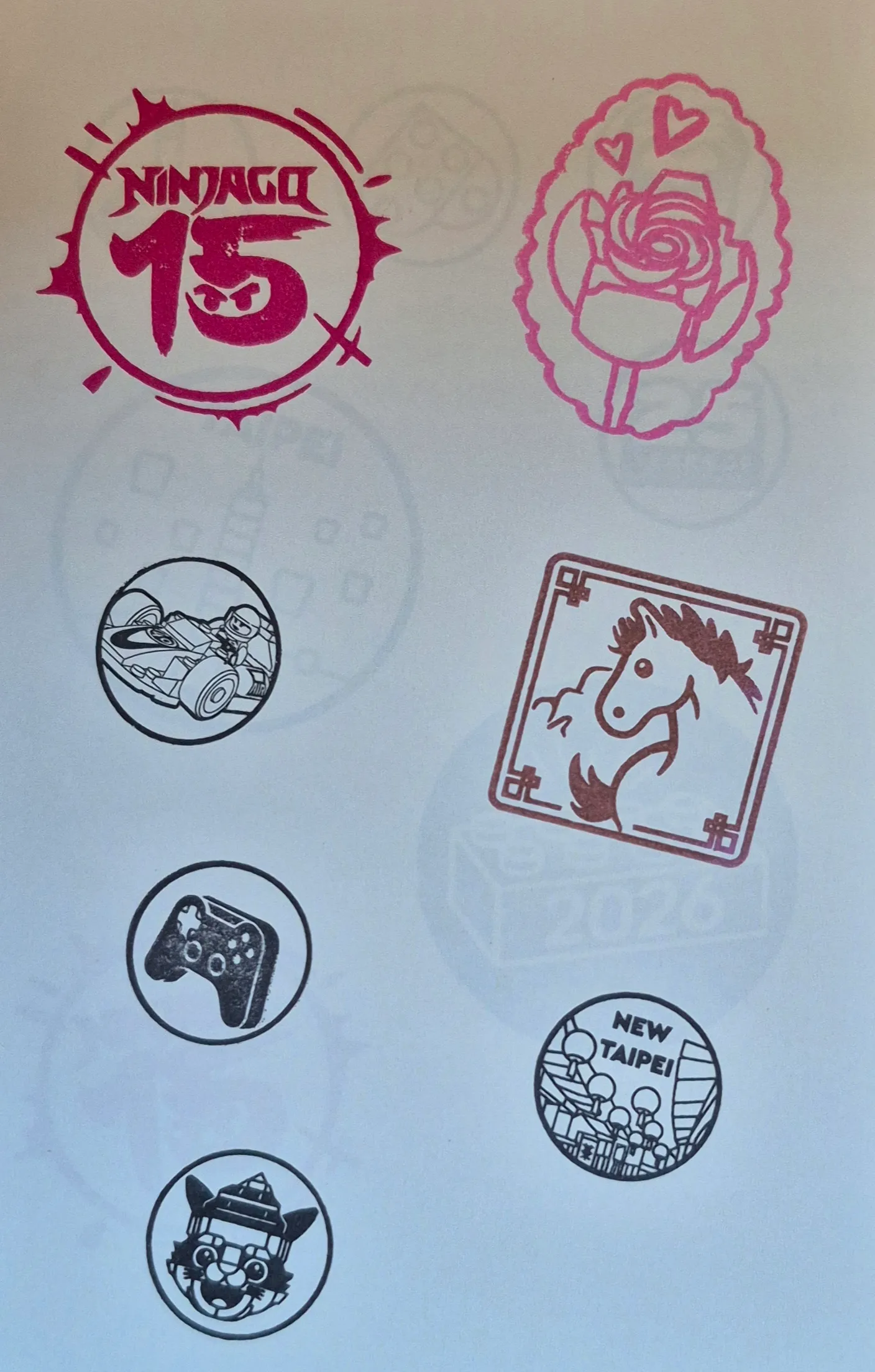 樂高板橋遠百店集章